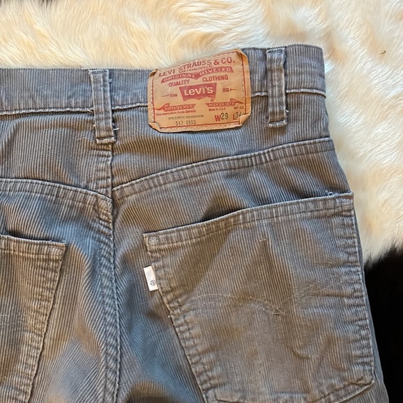 Levi’s Grey Corduroy Pants - Picture 4 of 7